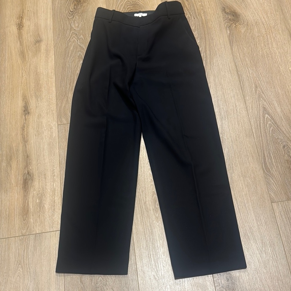 Vince Black High-Waisted Dress Jumpsuit